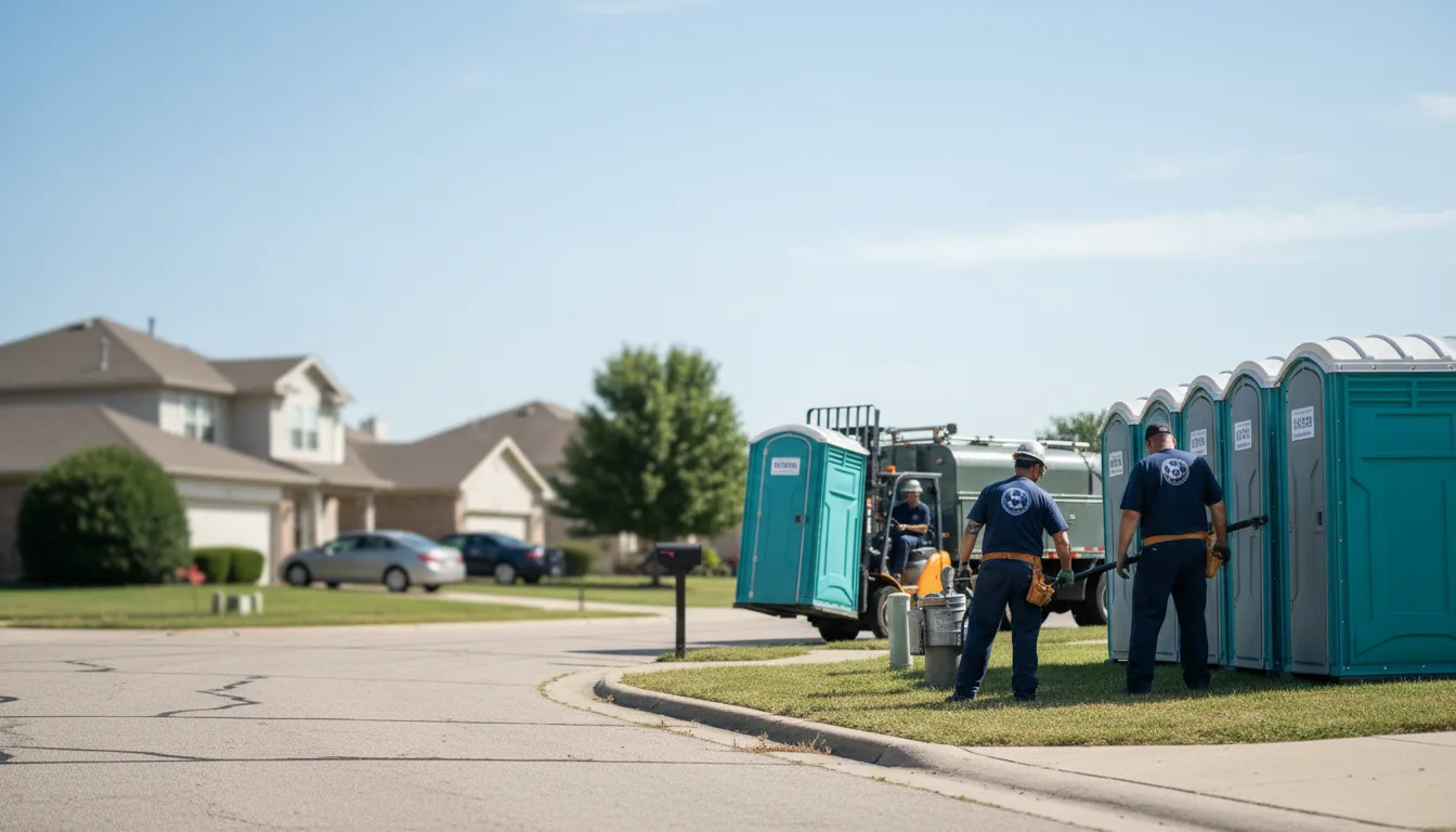 Porta Potty Rental in Represa, CA near me